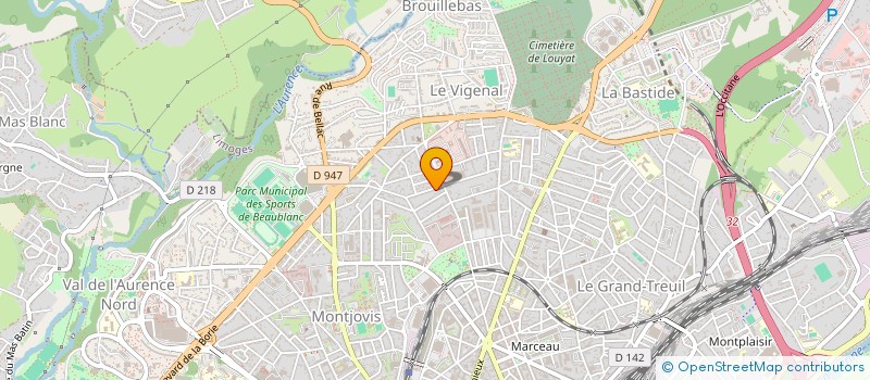 localisation de l'entreprise MONSIEUR AMINE ABBAS à LIMOGES