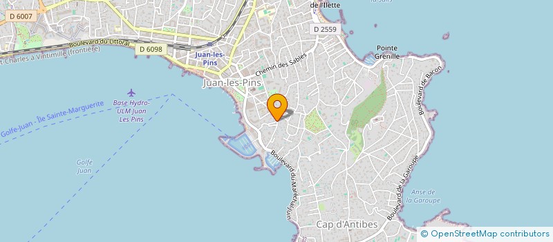 localisation de l'entreprise MONSIEUR AMINE ABDALLAH à ANTIBES