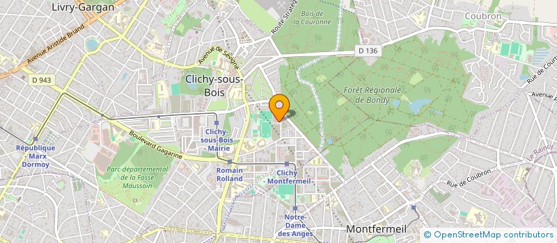 localisation de l'entreprise MONSIEUR AMINE ABDELHAFIDH  CLICHY-SOUS-BOIS