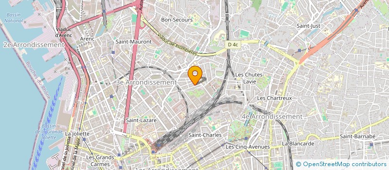 localisation de l'entreprise MONSIEUR AMINE ABDOU  MARSEILLE