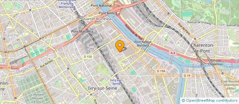 localisation de l'entreprise MONSIEUR AMINE ABEDOUR  IVRY-SUR-SEINE