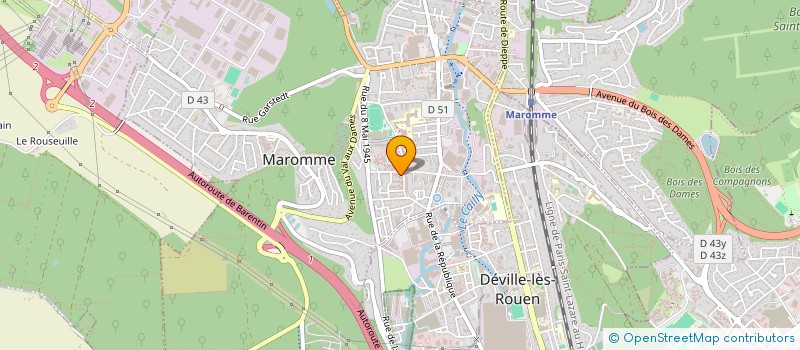 localisation de l'entreprise MONSIEUR AMINE ABRAHIM YAHYA  MAROMME