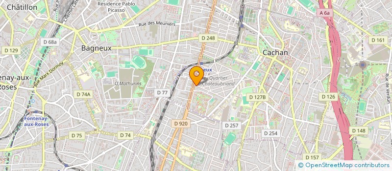 localisation de l'entreprise MONSIEUR AMINE AHIL à CACHAN