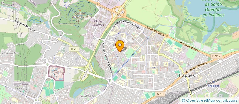 localisation de l'entreprise MONSIEUR AMINE AISSA  TRAPPES