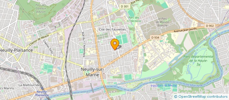 localisation de l'entreprise MONSIEUR AMINE AISSAOUI à NEUILLY-SUR-MARNE