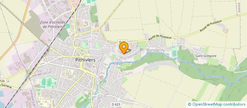 localisation de l'entreprise MONSIEUR AMINE AIT-AMER à PITHIVIERS