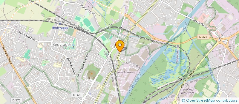 localisation de l'entreprise MONSIEUR AMINE AIT BOUJA  ANZIN