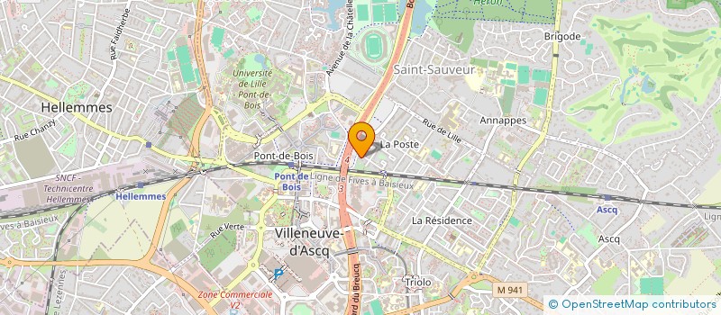 localisation de l'entreprise MONSIEUR AMINE AITOUCHE à LILLE