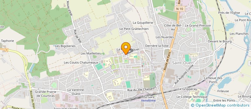 localisation de l'entreprise MONSIEUR AMINE AL-MOUDIHANE  VENDOME