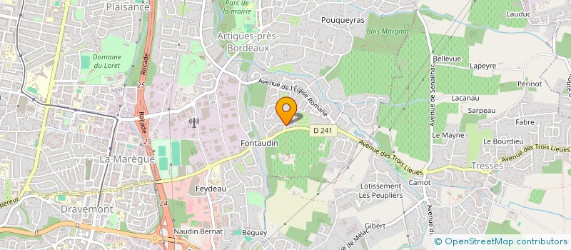 localisation de l'entreprise MONSIEUR AMINE AL NAJJAR  ARTIGUES-PRES-BORDEAUX