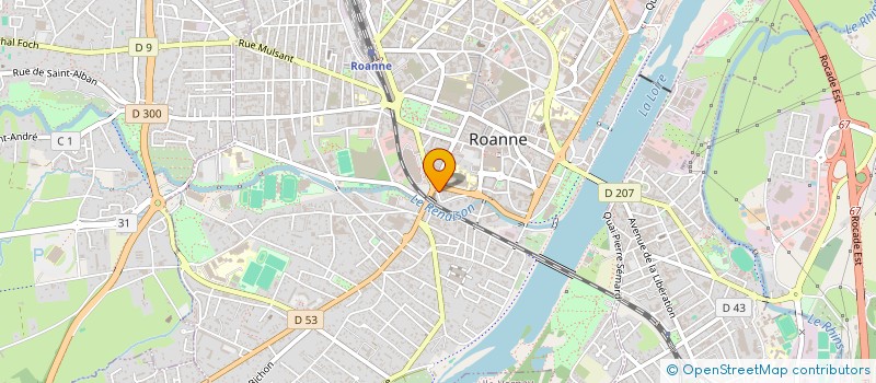 localisation de l'entreprise MONSIEUR AMINE ALAMEDDINE  ROANNE