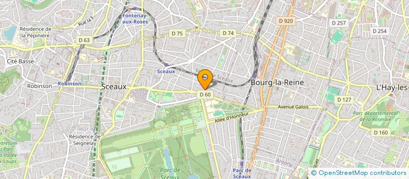 localisation de l'entreprise MONSIEUR AMINE ALAOUI à SCEAUX