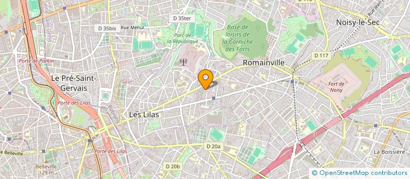 localisation de l'entreprise MONSIEUR AMINE ALMEIDA à LES LILAS