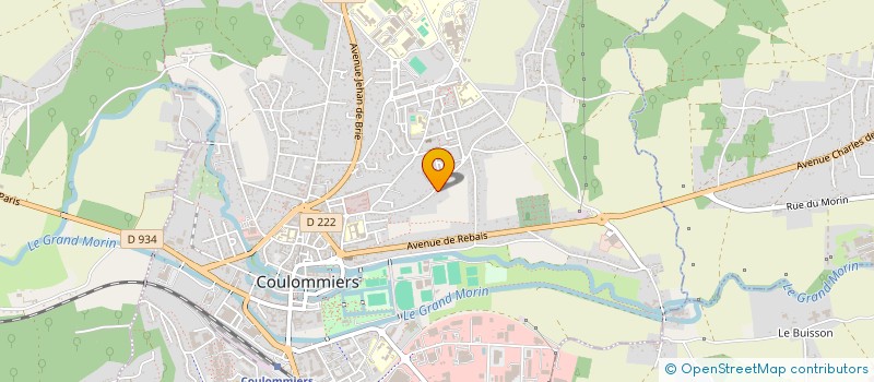 localisation de l'entreprise MONSIEUR AMINE ALOUI à COULOMMIERS