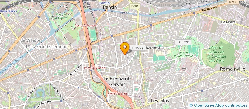 localisation de l'entreprise MONSIEUR AMINE-AMAR SEBOUAI à LE PRE-SAINT-GERVAIS