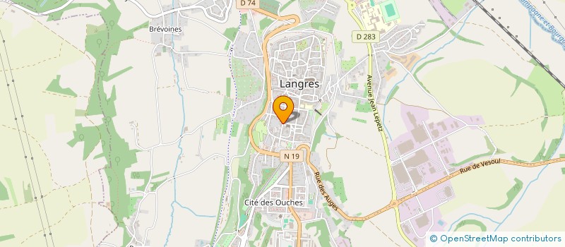 localisation de l'entreprise MONSIEUR AMINE AMMARI à LANGRES