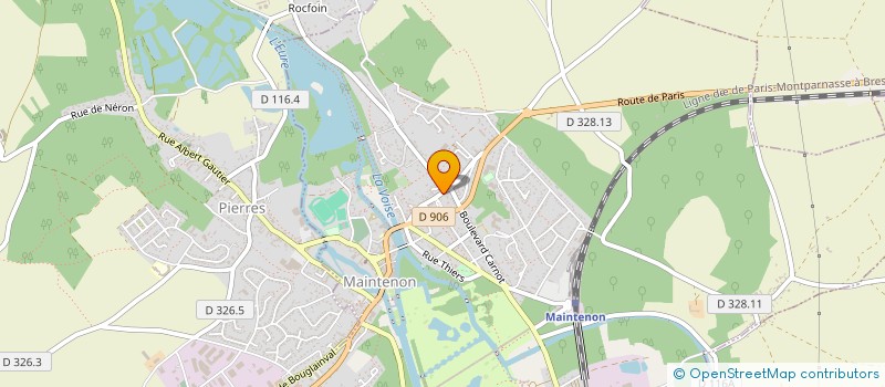 localisation de l'entreprise MONSIEUR AMINE AMOKRANE à MAINTENON