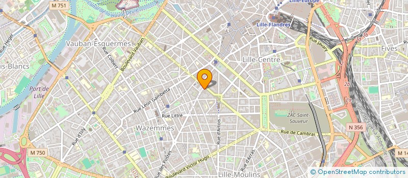 localisation de l'entreprise MONSIEUR AMINE AMOURI à LILLE