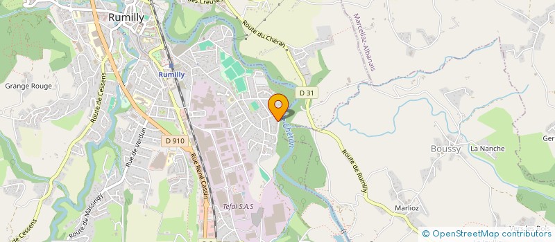 localisation de l'entreprise MONSIEUR AMINE AMRANE  RUMILLY