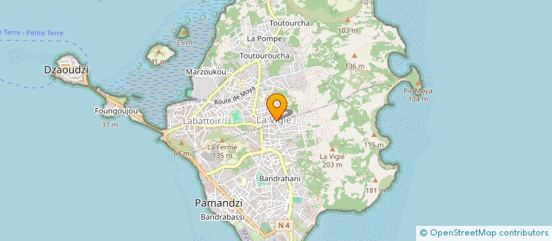 localisation de l'entreprise MONSIEUR AMINE ANLIMOUDINE à DZAOUDZI