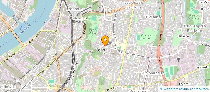 localisation de l'entreprise MONSIEUR AMINE ANNABI  CENON