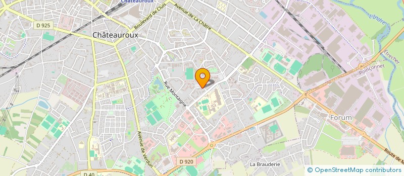 localisation de l'entreprise MONSIEUR AMINE ASSAOUI à CHATEAUROUX