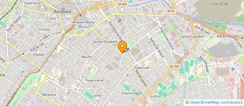 localisation de l'entreprise MONSIEUR AMINE ATEK  ROUBAIX