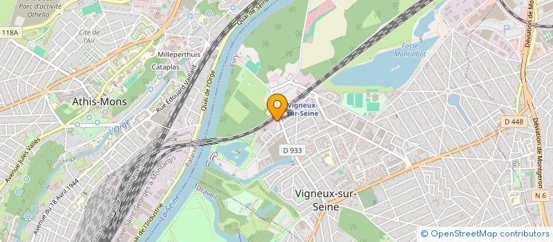 localisation de l'entreprise MONSIEUR AMINE AZZI à VIGNEUX-SUR-SEINE
