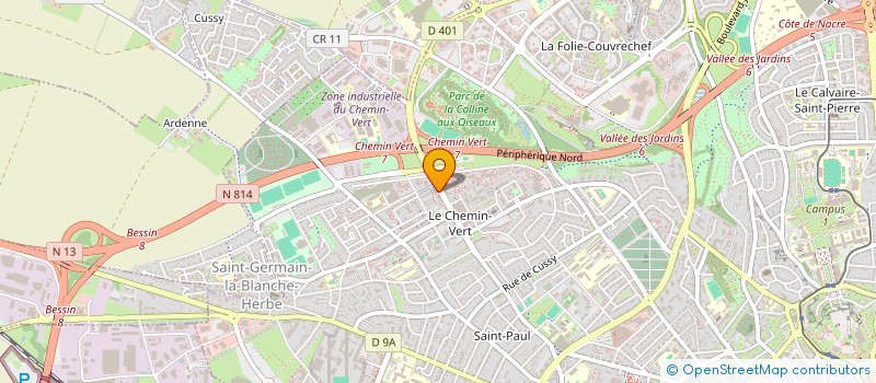 localisation de l'entreprise MONSIEUR AMINE BADOUH EL KHALFAOUI à CAEN
