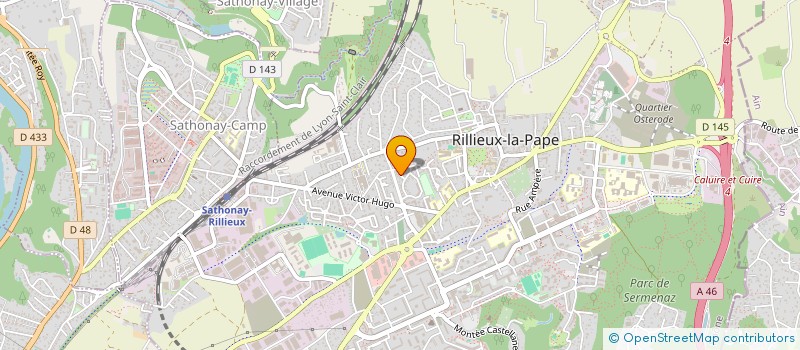 localisation de l'entreprise MONSIEUR AMINE BAKHALEK  RILLIEUX-LA-PAPE