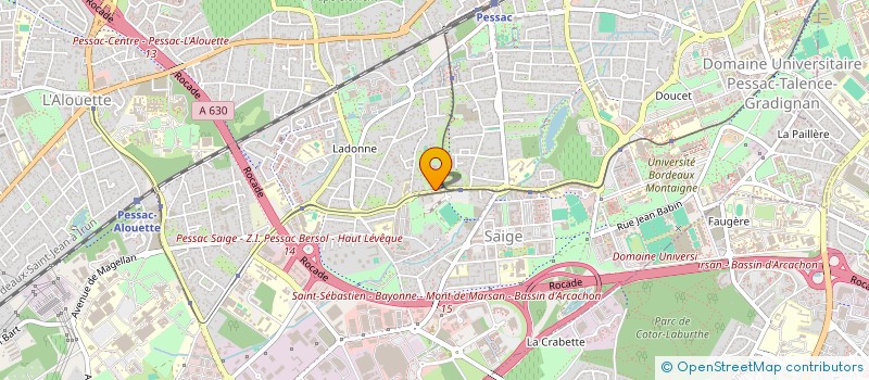 localisation de l'entreprise MONSIEUR AMINE BAKHTIAR à PESSAC