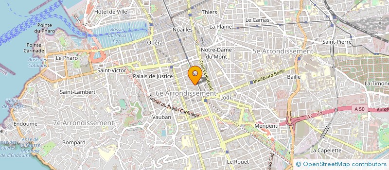 localisation de l'entreprise MONSIEUR AMINE BARDAOUI  MARSEILLE