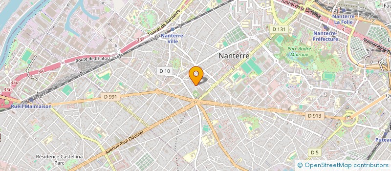 localisation de l'entreprise MONSIEUR AMINE BAYOUMI  NANTERRE