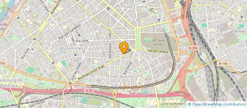 localisation de l'entreprise MONSIEUR AMINE BELAIDI à LILLE