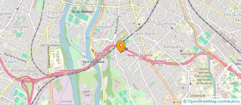localisation de l'entreprise MONSIEUR AMINE BELAROUSSI à TOULOUSE