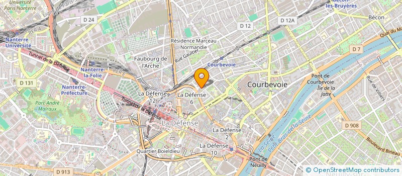 localisation de l'entreprise MONSIEUR AMINE BELGASMI à COURBEVOIE