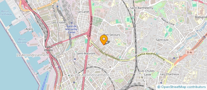 localisation de l'entreprise MONSIEUR AMINE BELKACEMI à MARSEILLE
