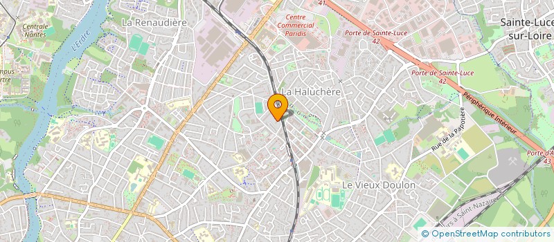 localisation de l'entreprise MONSIEUR AMINE BELLAH  NANTES