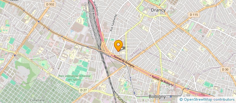 localisation de l'entreprise MONSIEUR AMINE BEN AMAR  DRANCY