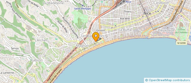localisation de l'entreprise MONSIEUR AMINE BEN AMAR à NICE