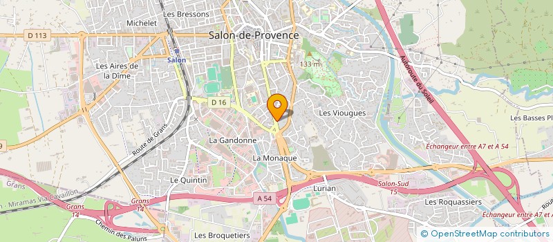localisation de l'entreprise MONSIEUR AMINE BEN HADJ AMARA à SALON-DE-PROVENCE