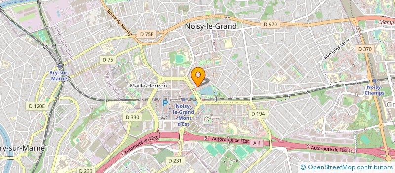 localisation de l'entreprise MONSIEUR AMINE BEN MANSOUR à NOISY-LE-GRAND