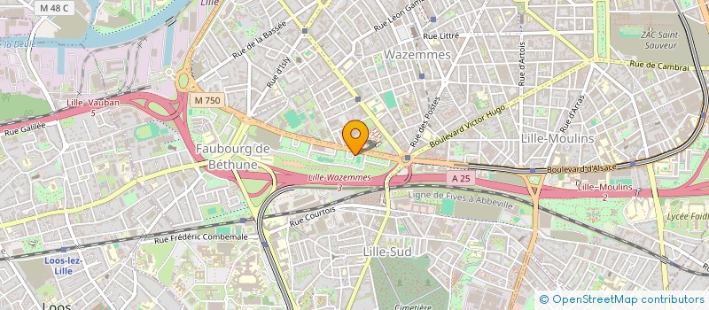 localisation de l'entreprise MONSIEUR AMINE BENADDA  LILLE