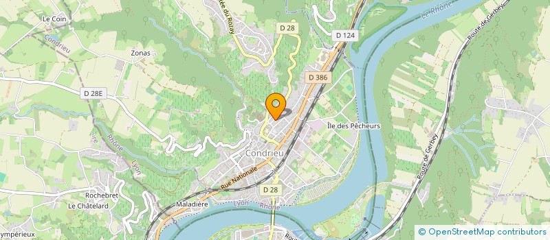 localisation de l'entreprise MONSIEUR AMINE BENAHMED  CONDRIEU