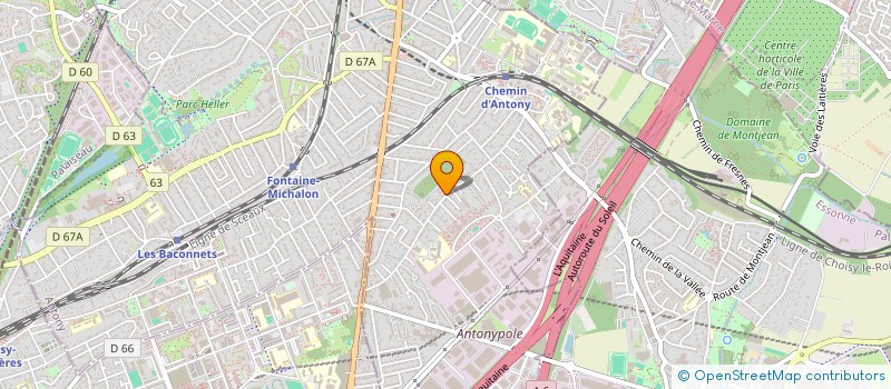 localisation de l'entreprise MONSIEUR AMINE BENAISSA à ANTONY