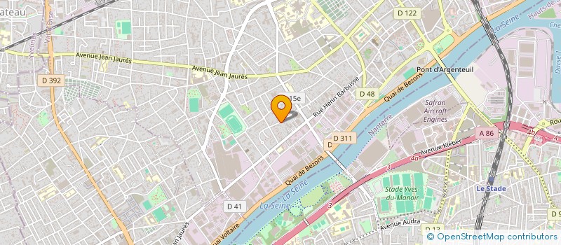 localisation de l'entreprise MONSIEUR AMINE BENALLA  ARGENTEUIL