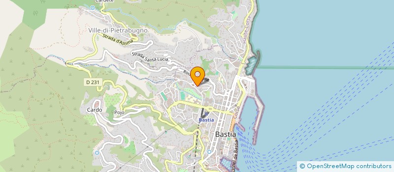 localisation de l'entreprise MONSIEUR AMINE BENAMMAR à BASTIA