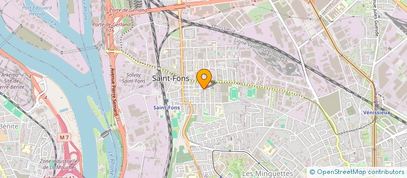 localisation de l'entreprise MONSIEUR AMINE BENAMOR  SAINT-FONS