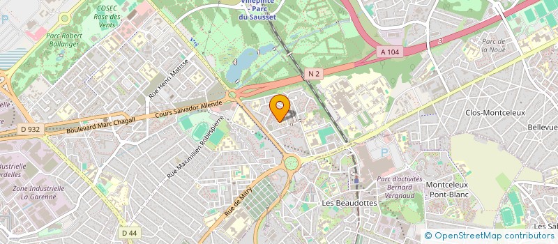 localisation de l'entreprise MONSIEUR AMINE BENDAHMANE  AULNAY-SOUS-BOIS