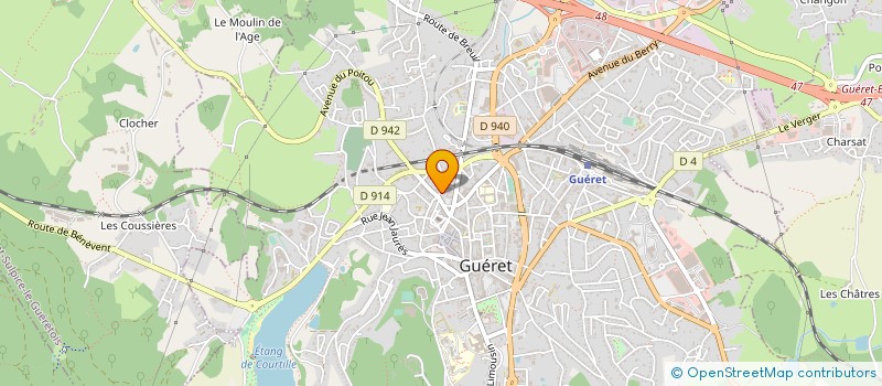 localisation de l'entreprise MONSIEUR AMINE BENFAIDA à GUERET